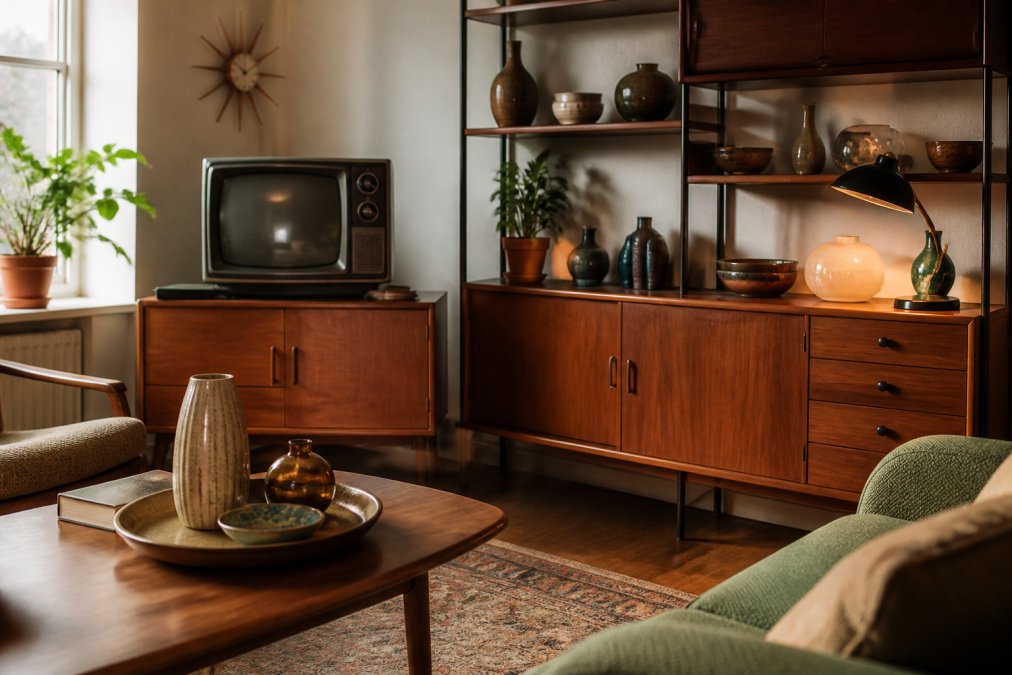 Tips for Avoiding Cluttered Retro Decor at Home