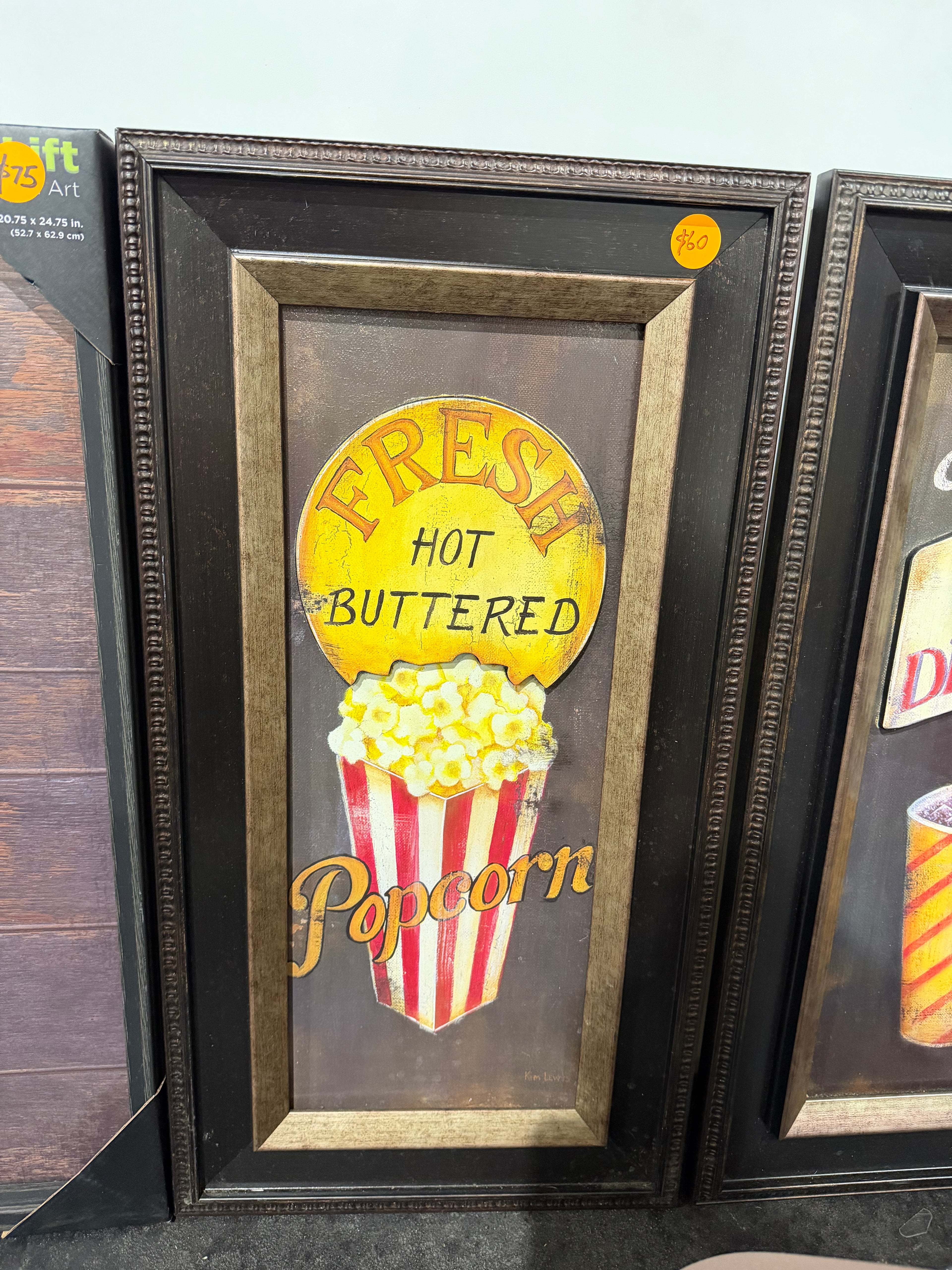 Popcorn Framed Art