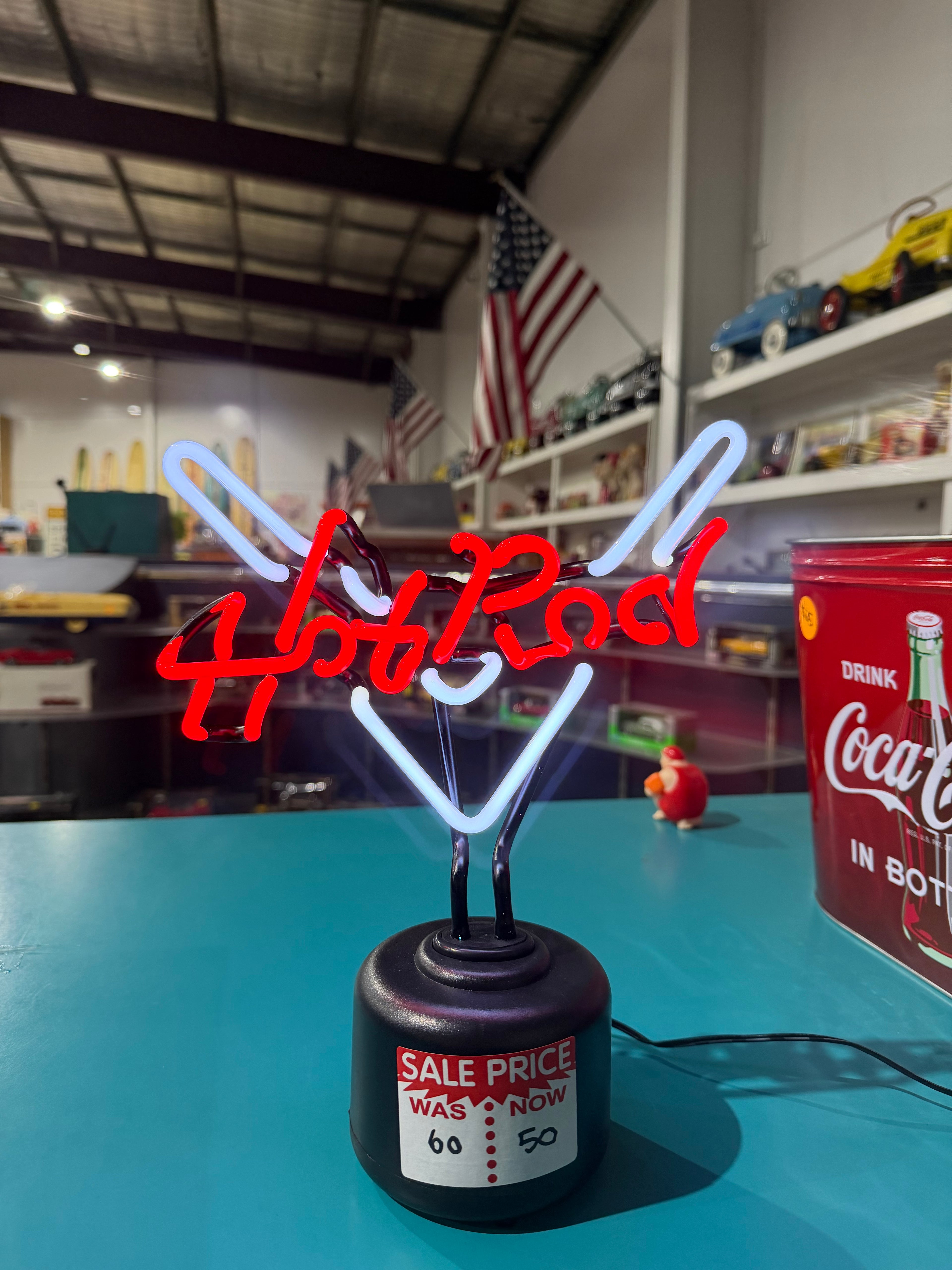 Hot Rod Neon Light