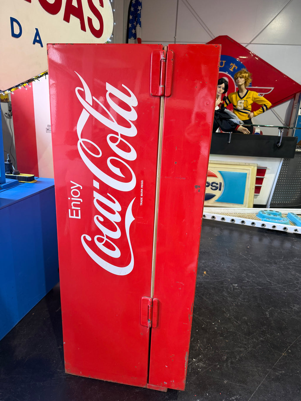 Vintage Coke Vending Machine