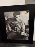 Vintage Framed Elvis Presley Art