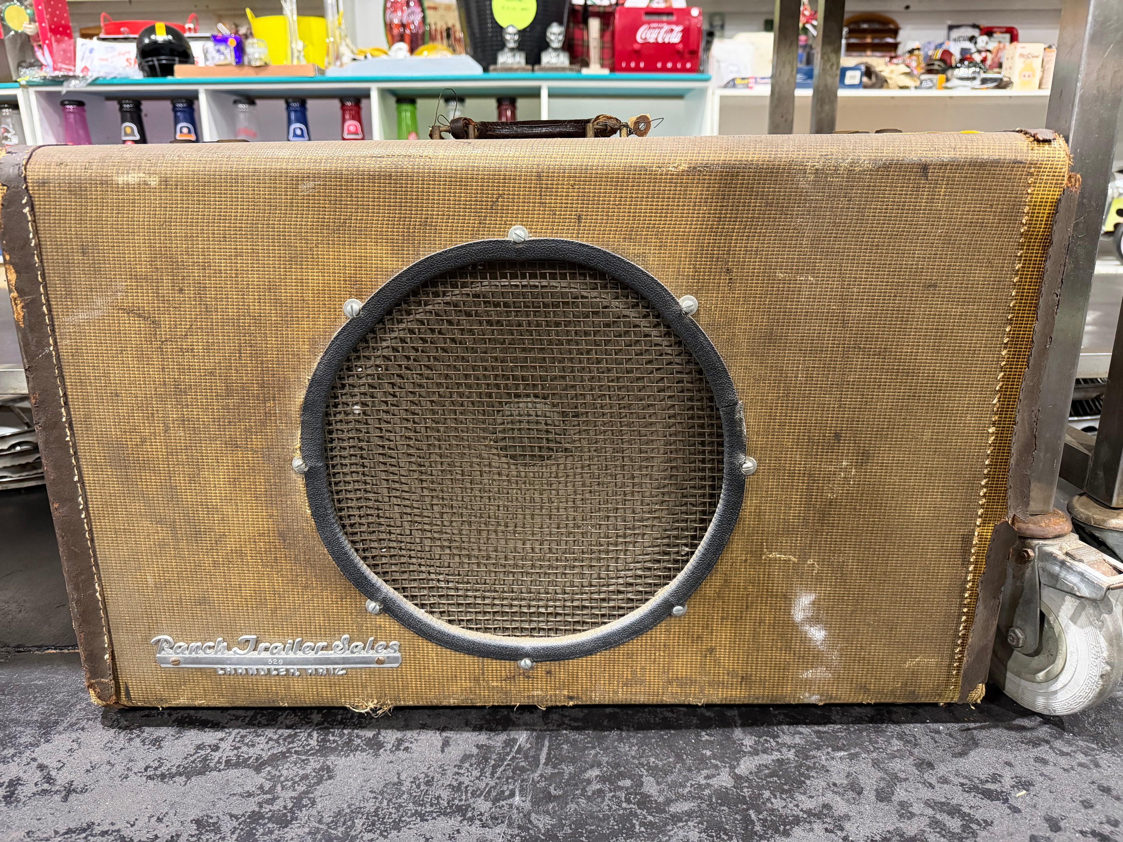 Vintage Rare Speaker Suitcase