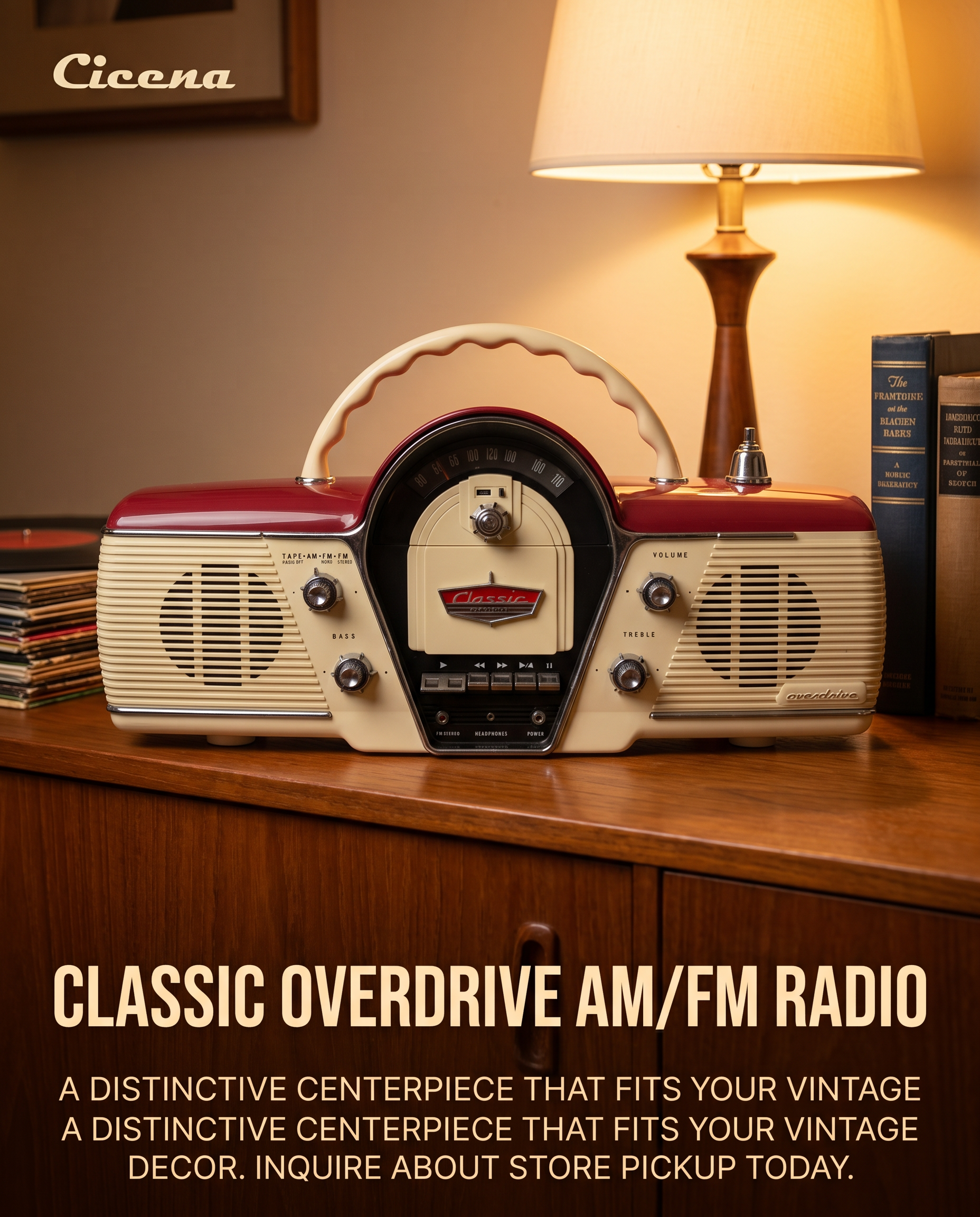 Cicena Overdrive Classic Radio
