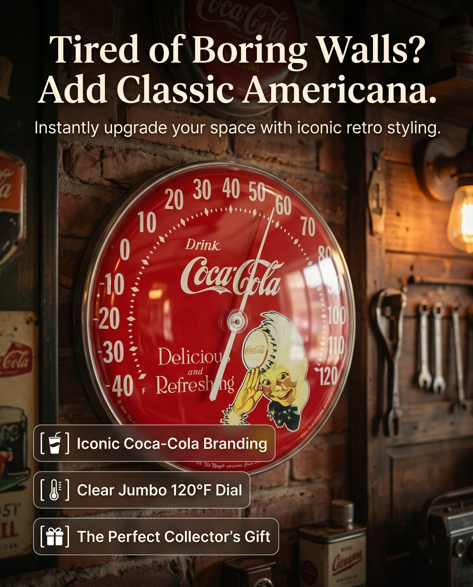 Coca Cola Clock
