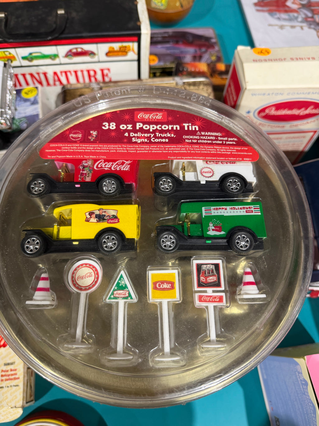Coca Cola Popcorn Tin