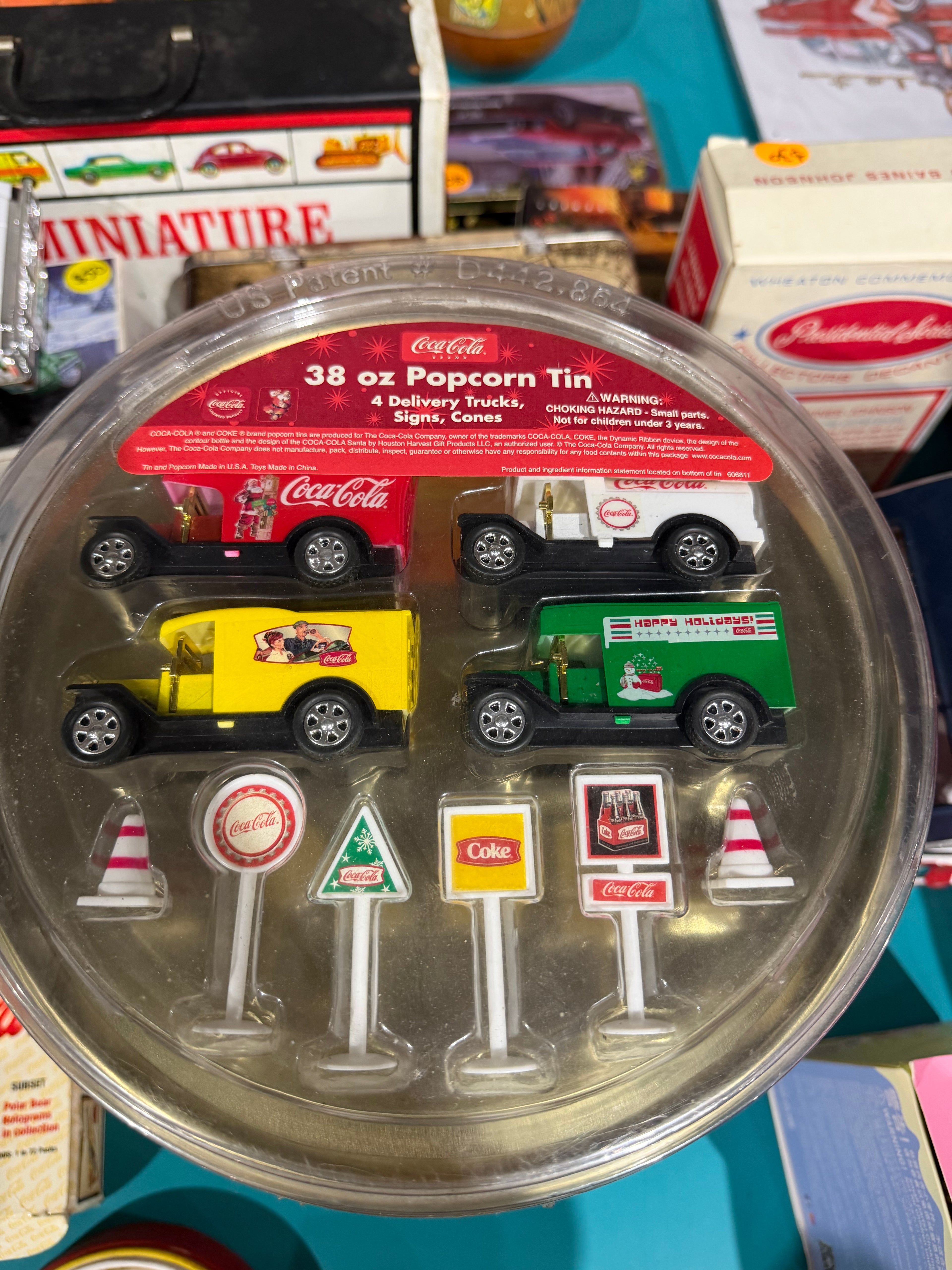 Coca Cola Popcorn Tin