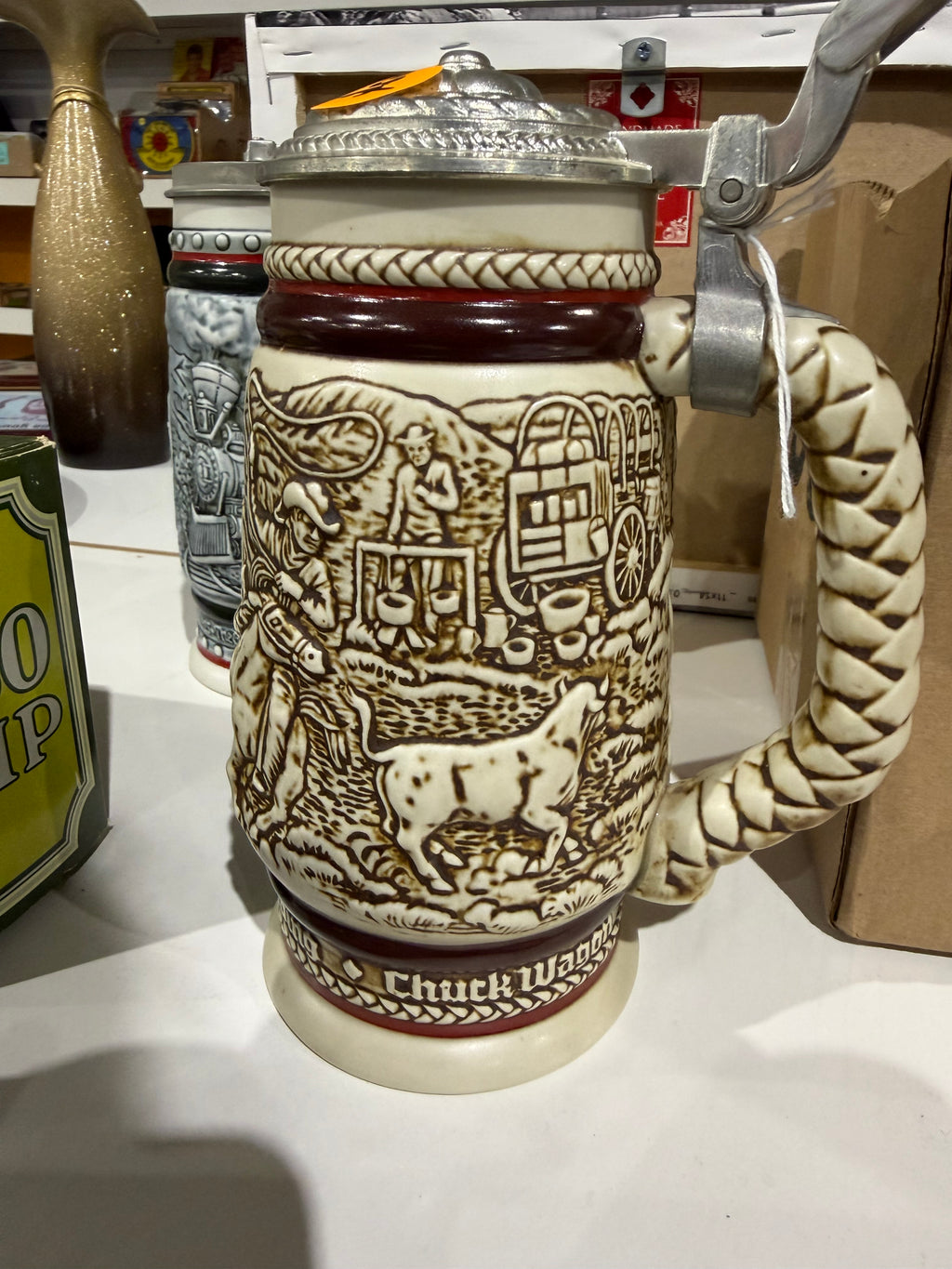 Vintage Western Stein