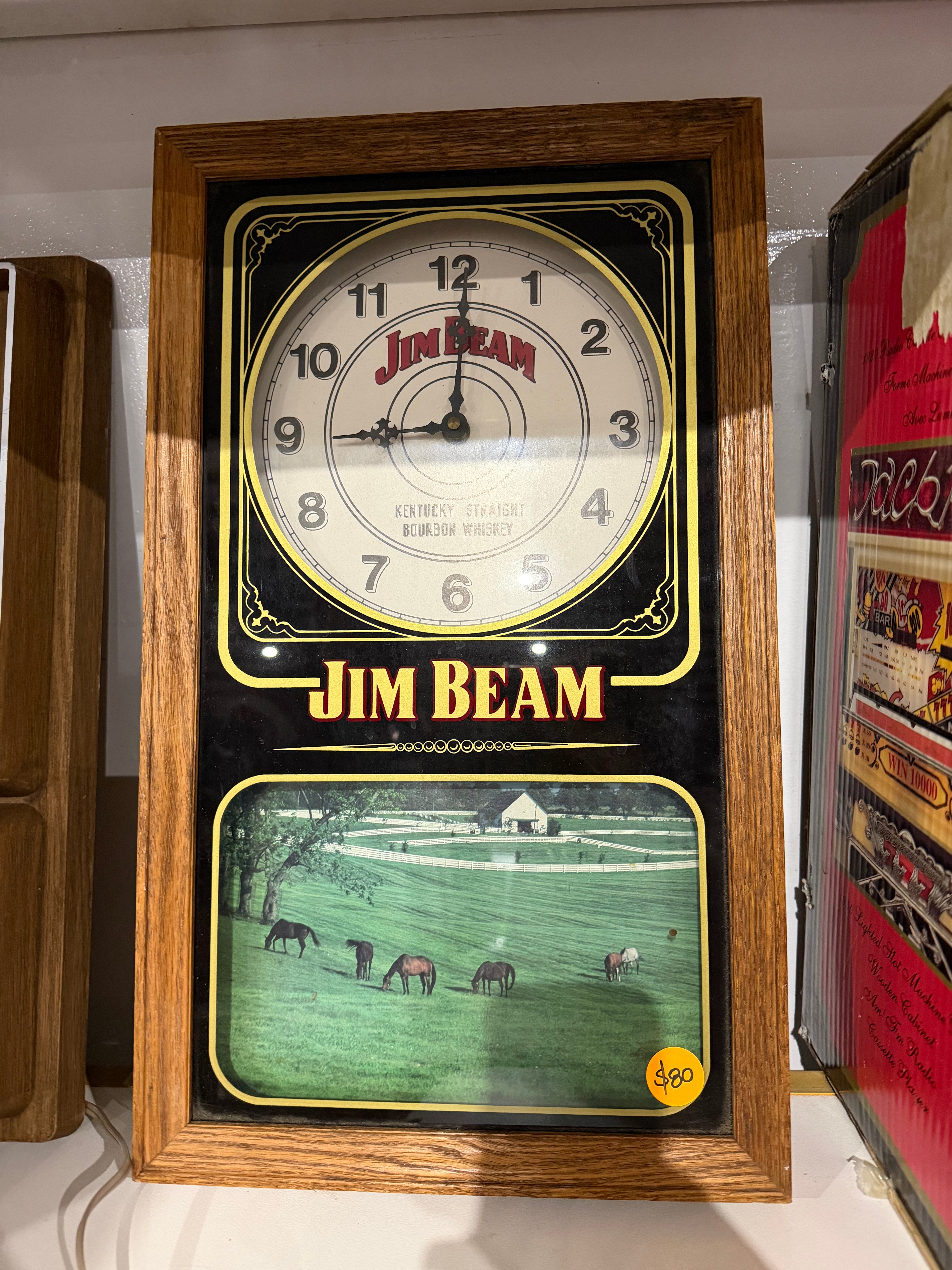 Jim Beam Clock