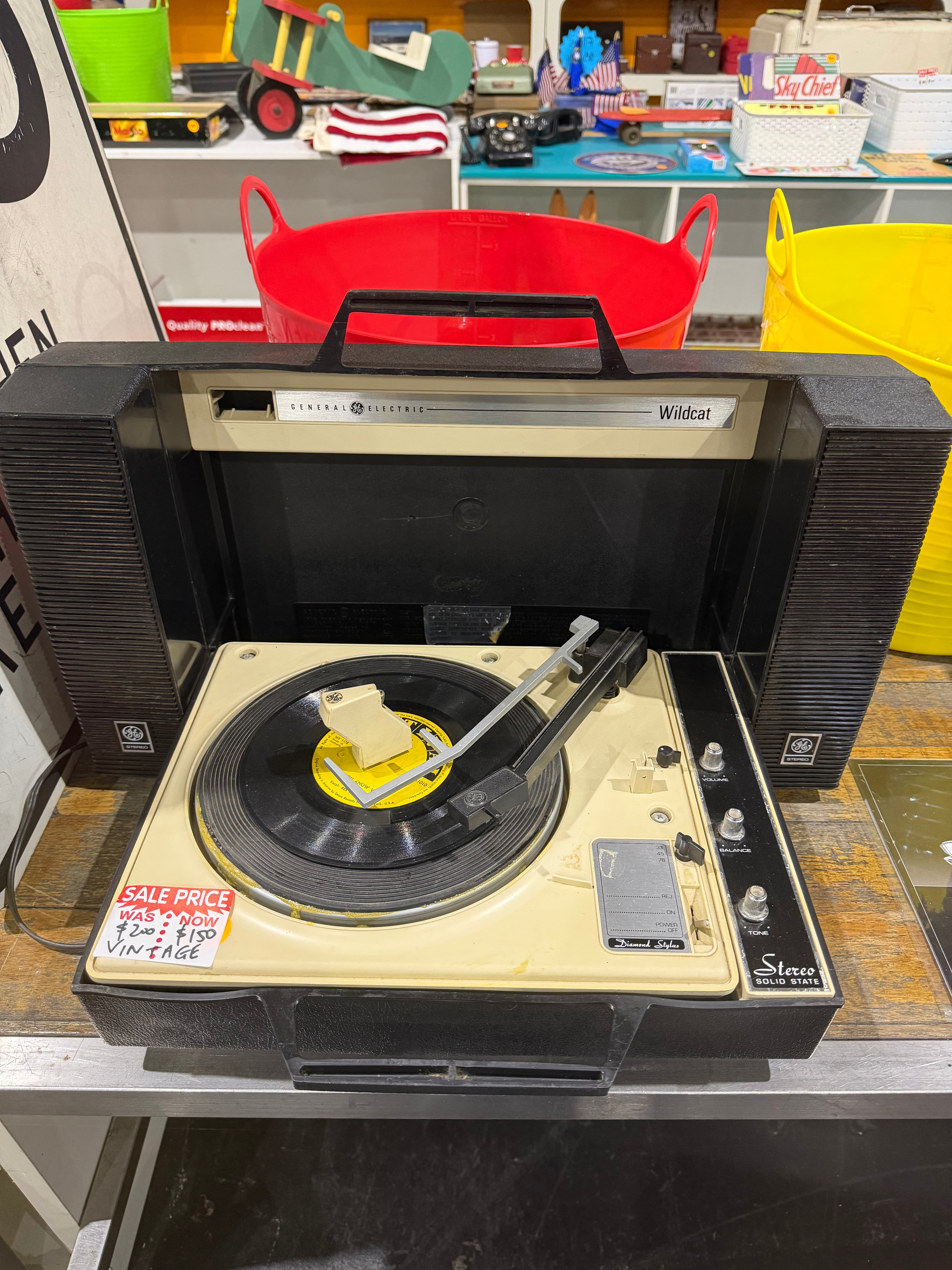 Vintage Record Player
