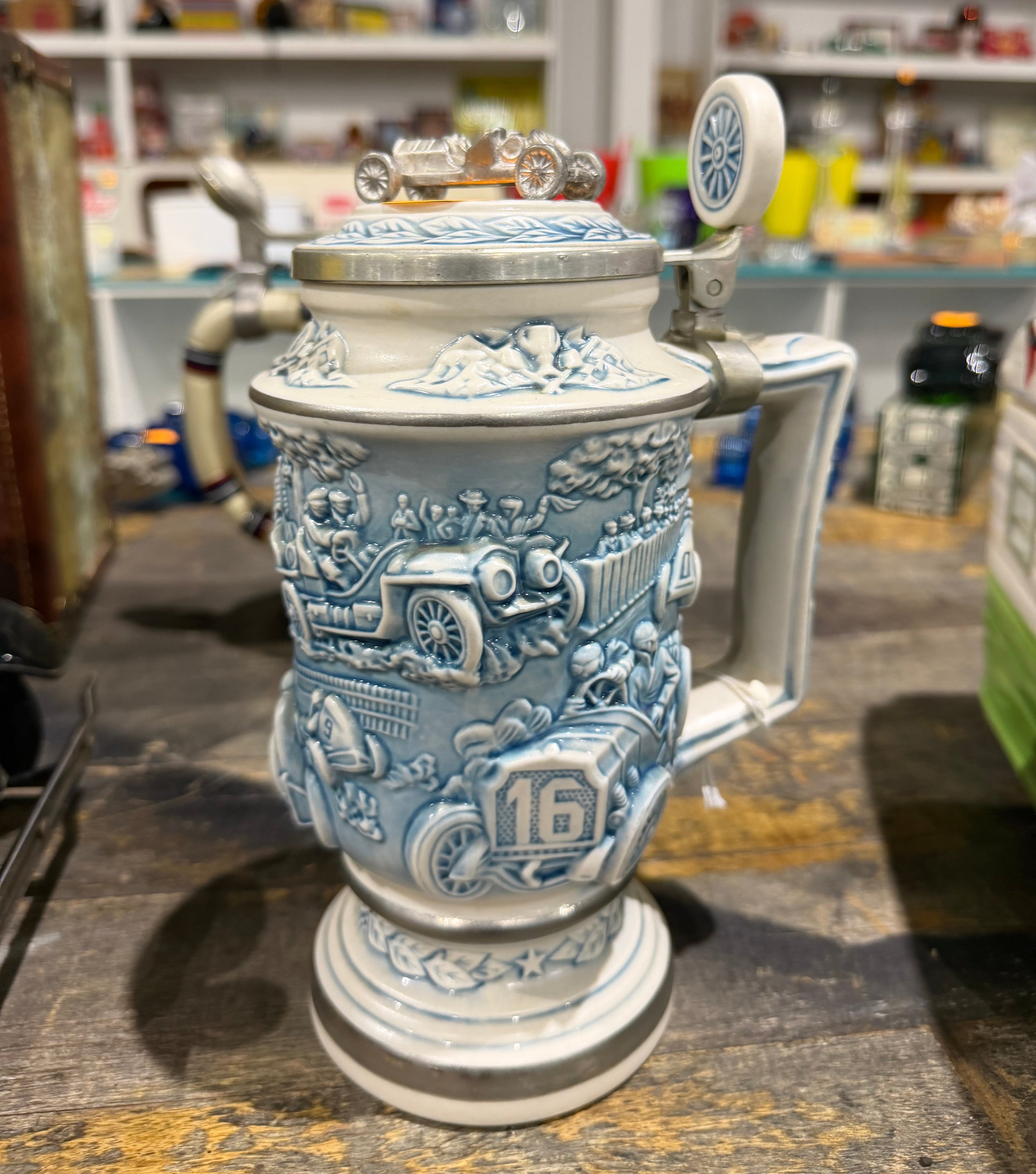 Vintage Car Stein