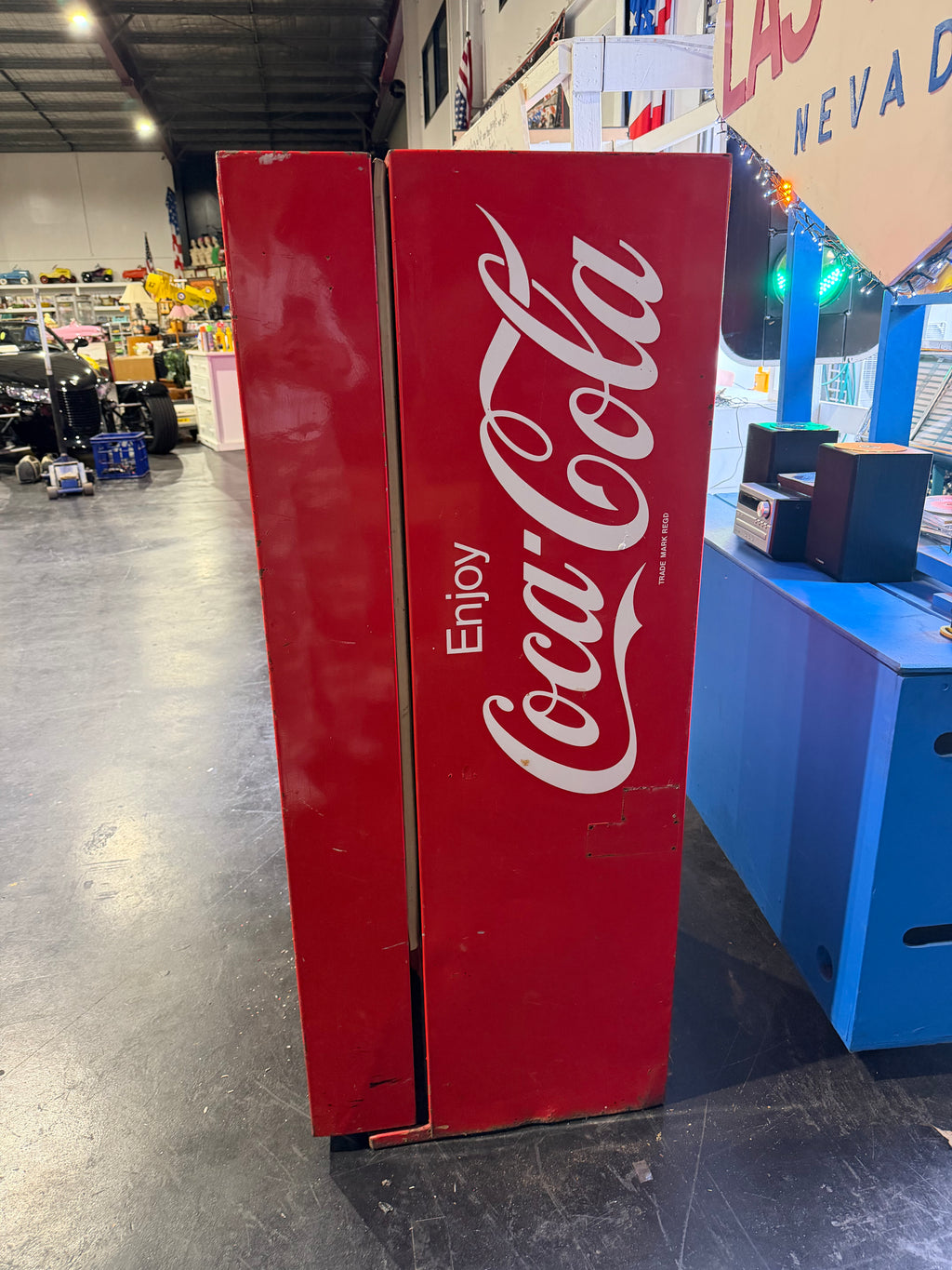 Vintage Coke Vending Machine