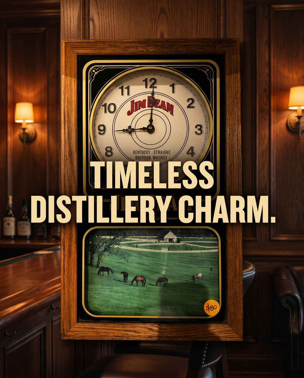 Jim Beam Clock