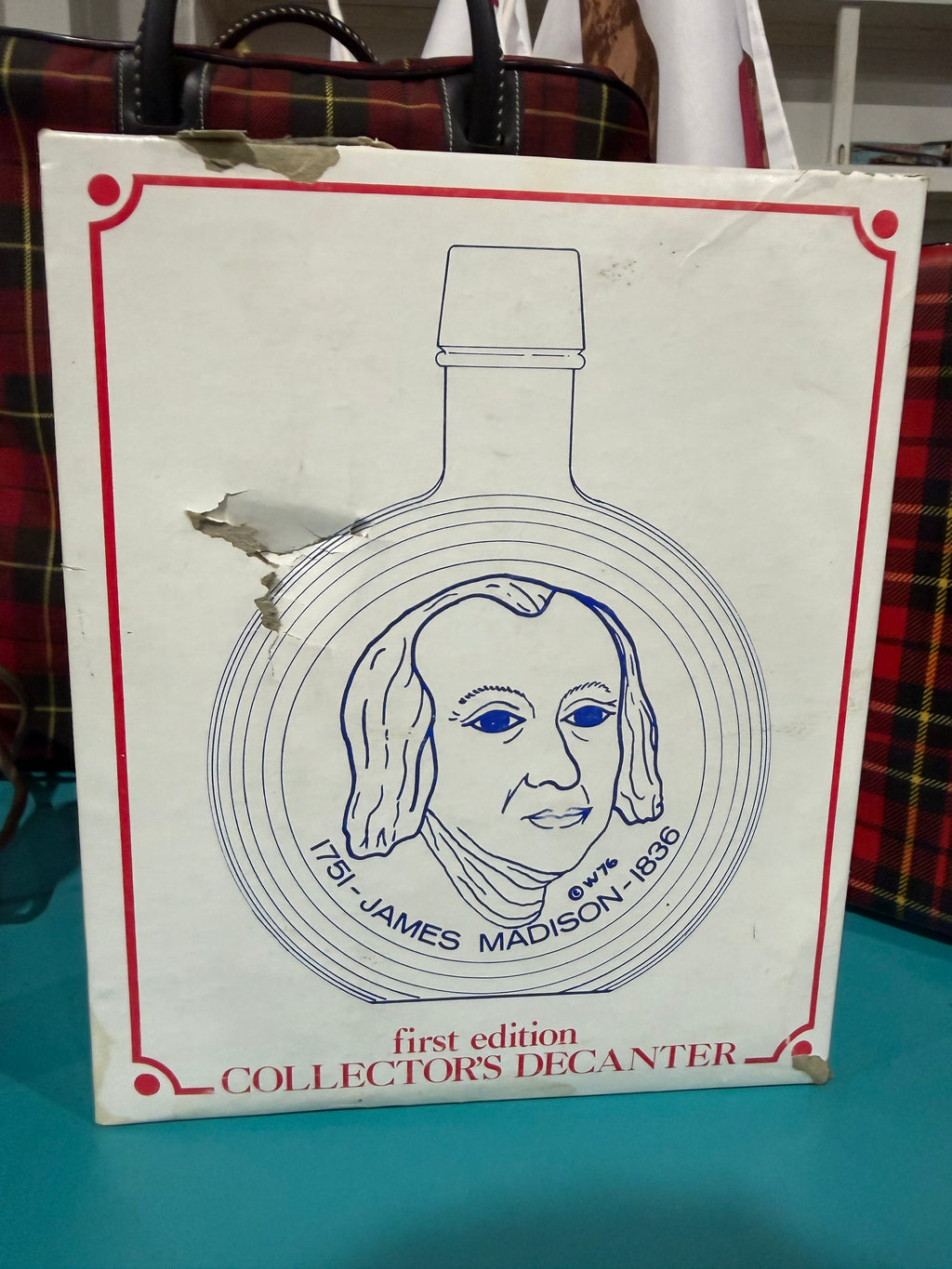 James Madison Collectors Decanter
