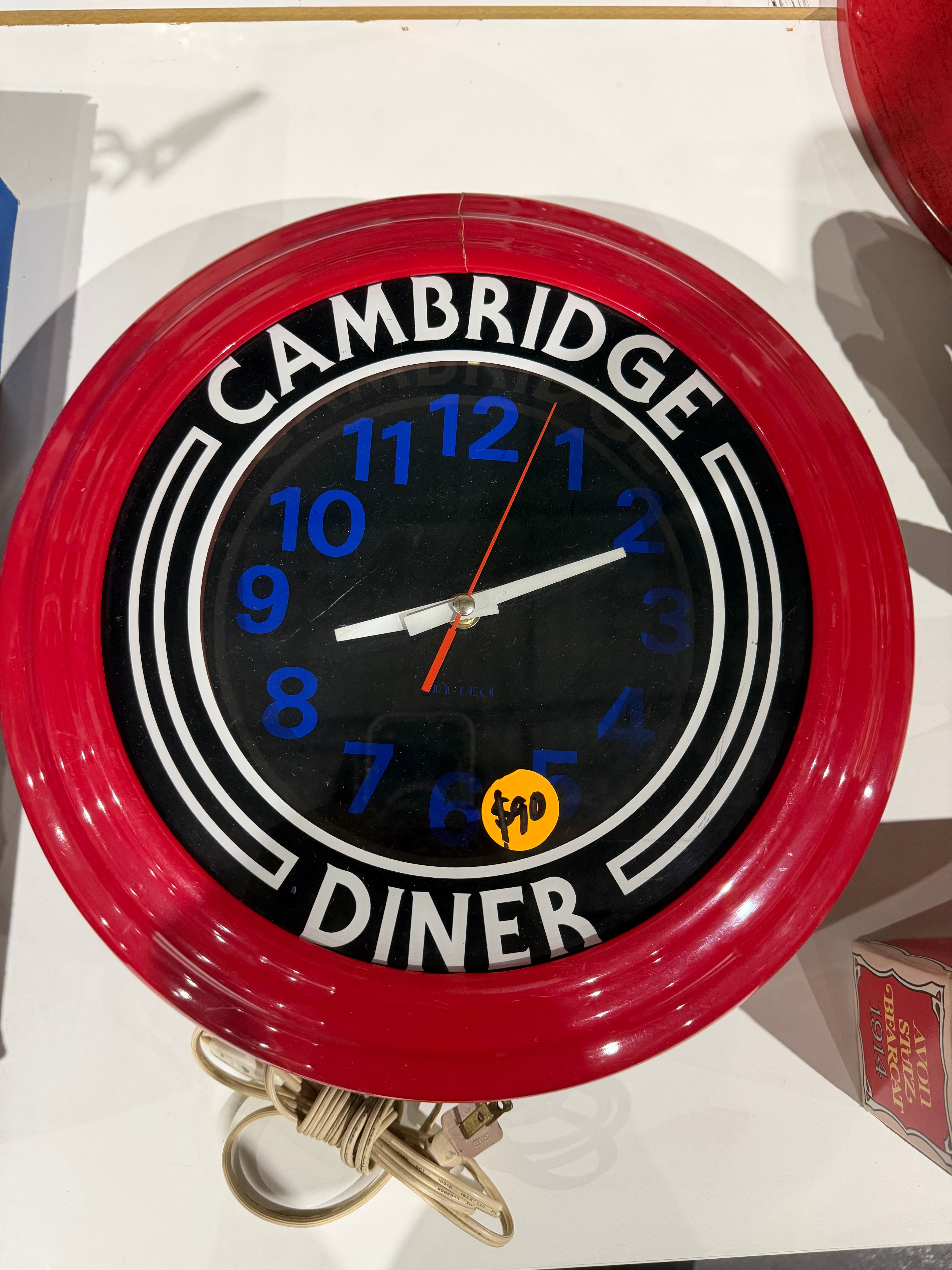 Vintage Cambridge Diner Clock