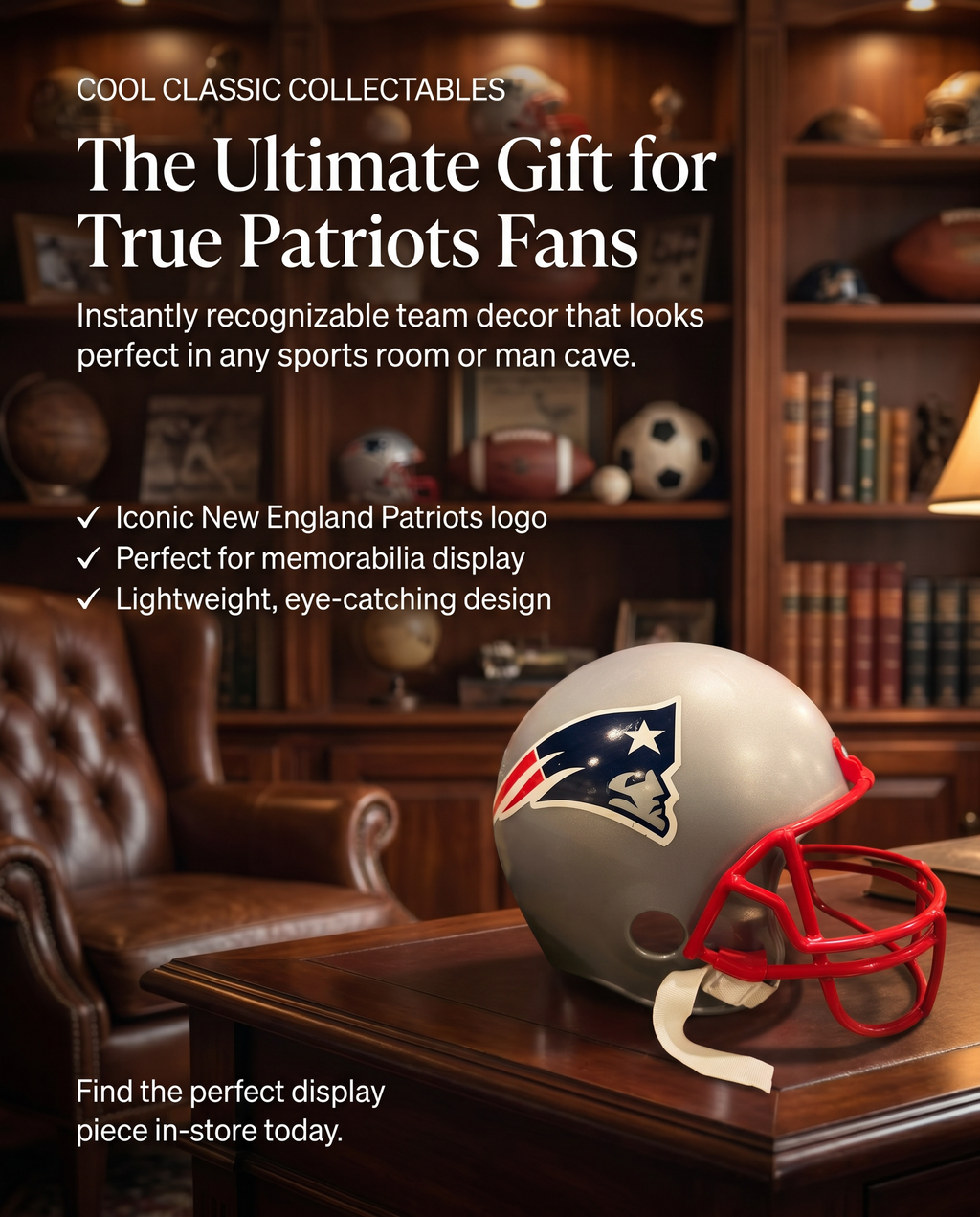 New England Patriots Helmet