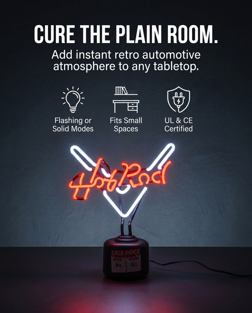 Hot Rod Neon Light