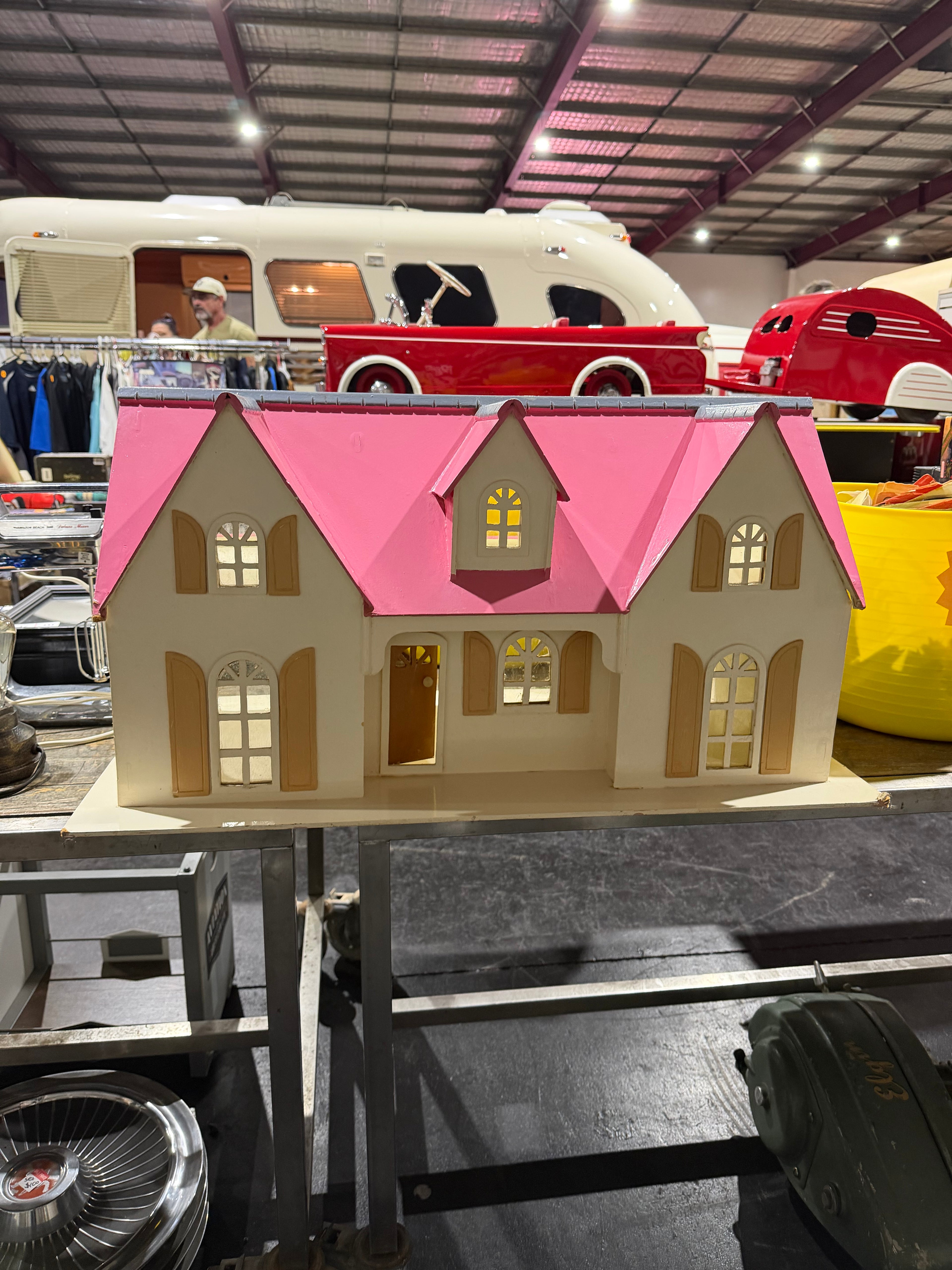 Vintage Handmade Dolls House