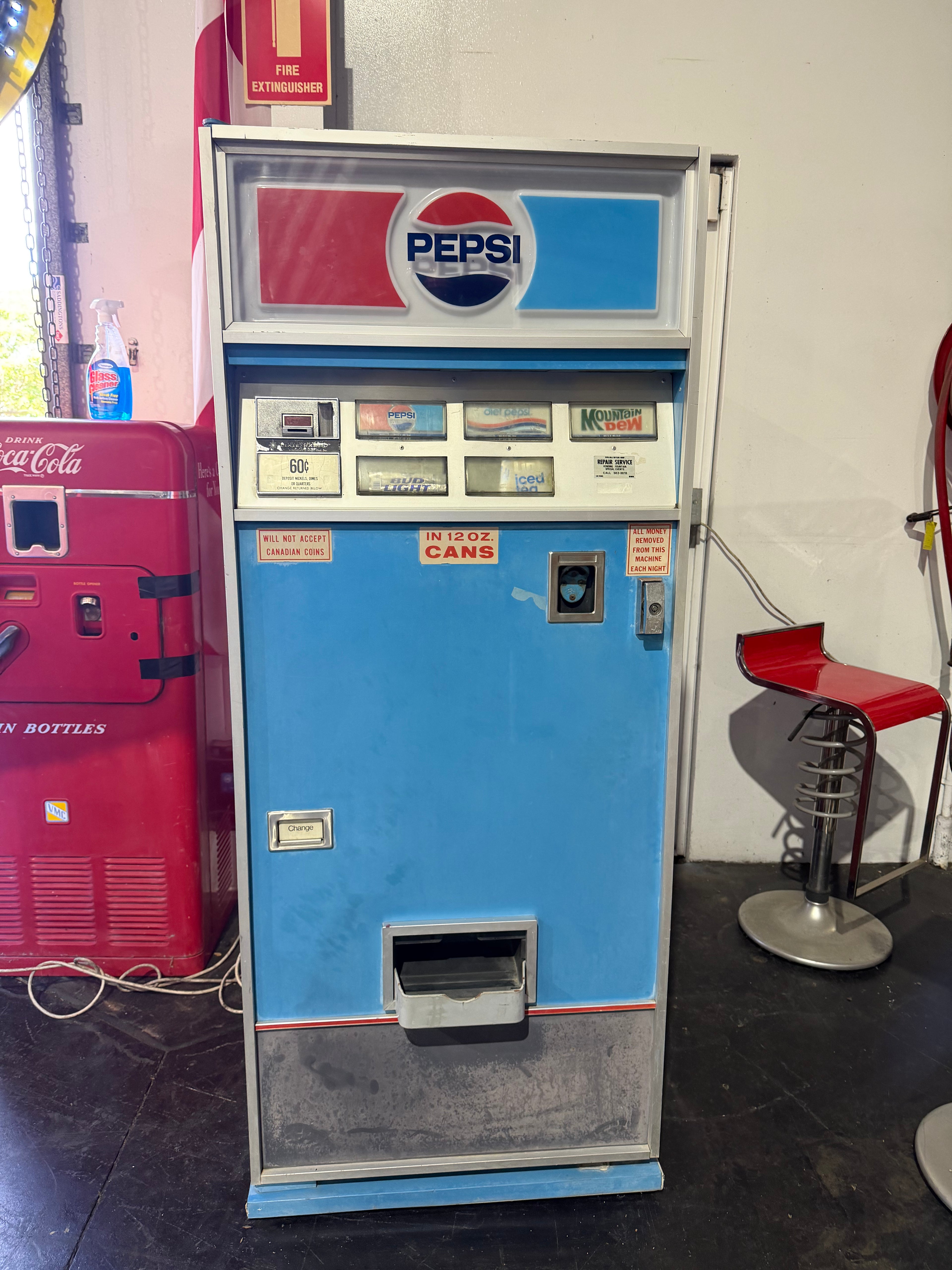 Vintage Pepsi Vending Machine